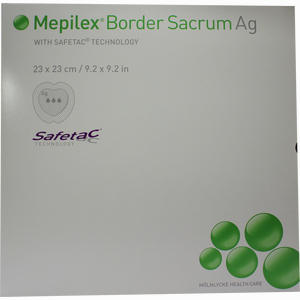 Mepilex Border Sacrum Ag 23x23cm Verband 5 Stück - ab 340,96 &euro;