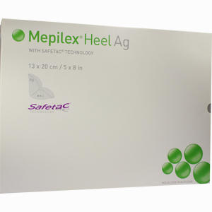Mepilex Heel Ag 13x20cm Verband 5 Stück - ab 341,17 €