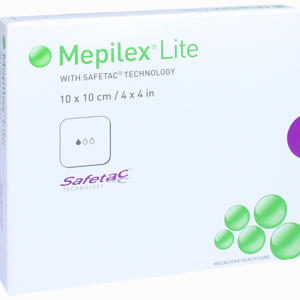 Mepilex Lite Schaumverband 10x10 Cm Steril  5 Stück - ab 69,43 €