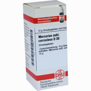 Mercur. Subl. Corros D30 Globuli 10 g - ab 8,20 €