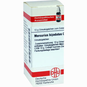 Mercurius Bijodatus C200 Globuli 10 g - ab 0,00 &euro;