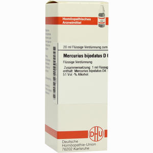Mercurius Bijodatus D6 Dilution 20 ml - ab 0,00 &euro;