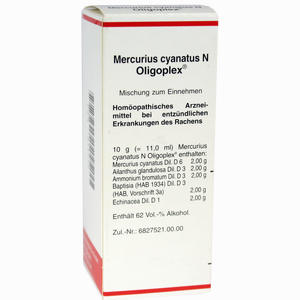 Mercurius Cyanatus N Oligoplex Liquidum 50 ml - ab 0,00 &euro;