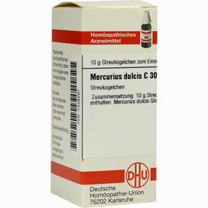 Mercurius Dulcis C30 Globuli 10 g - ab 8,20 €