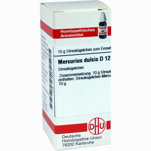 Mercurius Dulcis D12 Globuli 10 g - ab 8,03 €