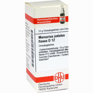 Mercurius Jodatus Flavus D12 Globuli 10 g - ab 7,34 &euro;