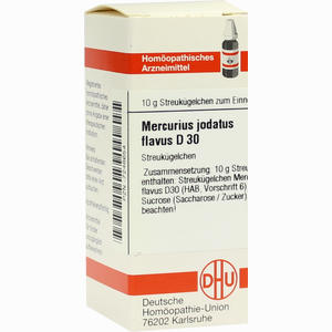 Mercurius Jodatus Flavus D30 Globuli 10 g - ab 9,03 €