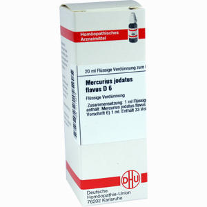 Mercurius Jodatus Flavus D6 Dilution 20 ml - ab 0,00 €