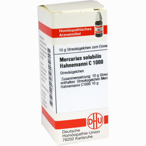Mercurius Solubilis Hahnemanni C1000 Globuli  10 g - ab 31,45 &euro;