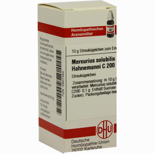 Mercurius Solubilis Hahnemanni C200 Globuli  10 g - ab 12,32 €