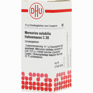 Mercurius Solubilis Hahnemanni C30 Globuli 10 g - ab 7,36 €