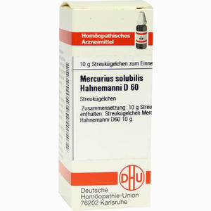 Mercurius Solubilis Hahnemanni D60 Globuli 10 g - ab 13,42 €