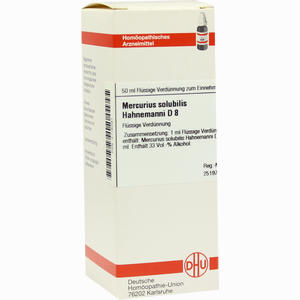 Mercurius Solubilis Hahnemanni D8 Dilution 50 ml - ab 0,00 &euro;
