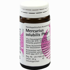 Mercurius Solubilis Phcp Globuli 20 g - ab 7,92 €