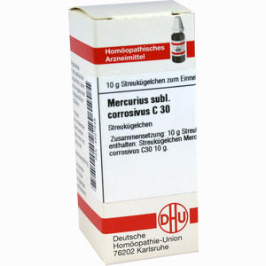 Mercurius Subl. Corrosivus C30 Globuli 10 g - ab 8,17 €