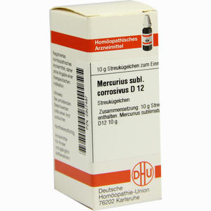 Mercurius Subl. Corrosivus D12 Globuli 10 g - ab 7,48 €