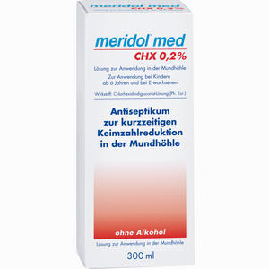Meridol Med Chx 0.2% Mundspülung Lösung 300 ml - ab 7,29 €
