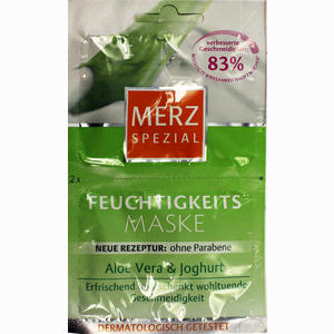 Merz Spezial Feuchtigkeitsmaske Aloe Vera&joghurt Gesichtsmaske 2 x 7.5 ml