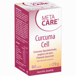 Meta Care Curcuma Cell 60 Stück - ab 23,16 &euro;
