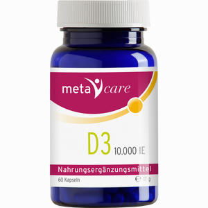 Meta Care D3 Kapseln  60 Stück - ab 0,00 &euro;
