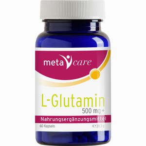 Meta Care L- Glutamin Kapseln 60 Stück - ab 19,60 €