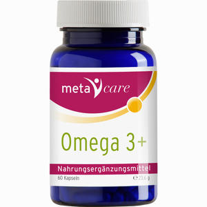 Meta Care Omega 3+ Kapseln 60 Stück - ab 0,00 €