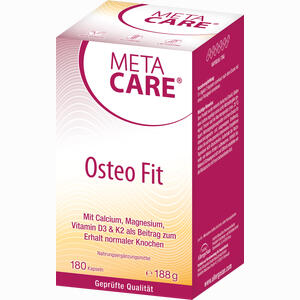Meta Care Osteo Fit Kapseln 180 Stück - ab 30,23 €