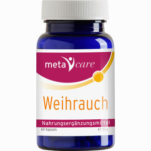 Meta Care Weihrauch Kapseln 60 Stück - ab 20,73 €