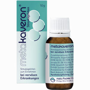 Metakaveron Globuli 10 g - ab 7,02 €