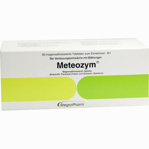 Meteozym Filmtabletten 50 Stück - ab 0,00 €