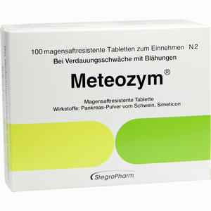 Meteozym Filmtabletten 100 Stück - ab 0,00 €