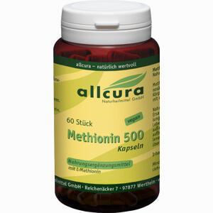 Methionin 500mg 60 Stück - ab 9,96 €
