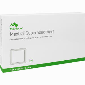 Mextra Superabsorbent Verband 12.5x22.5 Cm  MÃ¶lnlycke Health Care GmbH 10 Stück - ab 52,49 &euro;