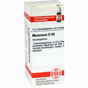Mezereum D30 Globuli 10 g - ab 7,41 €