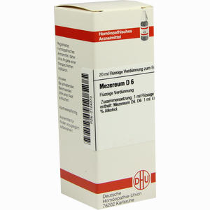 Mezereum D6 Dilution 20 ml - ab 8,40 €