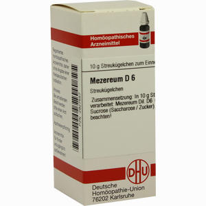 Mezereum D6 Globuli 10 g - ab 6,91 &euro;