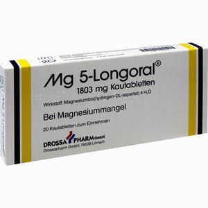 Mg 5 Longoral Kautabletten 20 Stück - ab 3,96 €