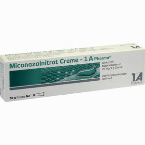 Miconazolnitrat Creme - 1 A Pharma  50 g - ab 0,00 &euro;