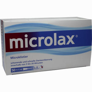 Microlax Klistiere EMRA-MED Arzneimittel GmbH 50 Stück - ab 48,50 €