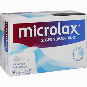 Microlax Rektallösung Klistier 9 x 5 ml Microlax Rektallösung Klistier 9 x 5 ml