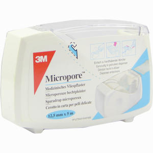 Micropore 1.25cmx5m Rollenpflaster  1 Stück - ab 0,74 €