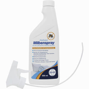 Milbenspray für Matratzen Polster Textilien Flasche 500 ml - ab 12,57 €