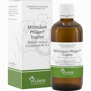 Milchsäure Pflüger Tropfen  100 ml - ab 17,98 €