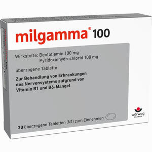 Milgamma 100mg Dragees  30 Stück - ab 14,69 €
