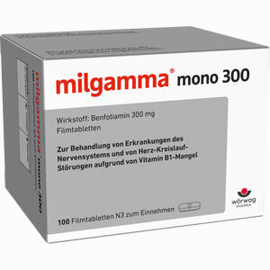 Milgamma Mono 300 Filmtabletten 100 Stück - ab 0,00 €