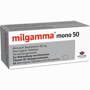 Milgamma Mono 50 Dragees 60 Stück - ab 0,00 €