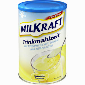 Milkraft Trinkmahlzeit Vanillegeschmack Pulver 480 g - ab 0,00 €