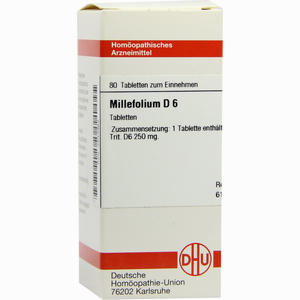 Millefolium D6 Tabletten 80 Stück - ab 0,00 €