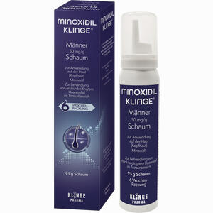 Minoxidil Klinge Männer 50 Mg/G Schaum 95 g - ab 26,81 &euro;