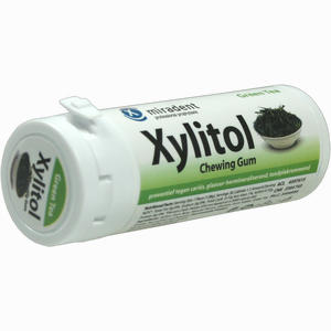 Miradent Xylitol Chewing Gum Green Tea 30 Stück - ab 0,00 &euro;